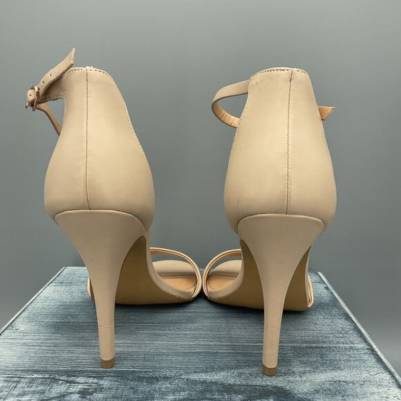 LC Lauren Conrad Hematite Women’s Pumps Beige Size 9.5 - Picture 4 of 10